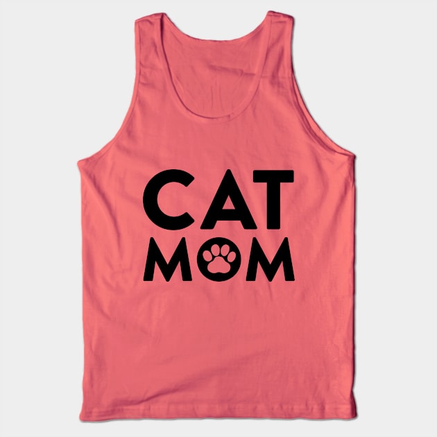 Cat Mom Tank Top by Tennifer